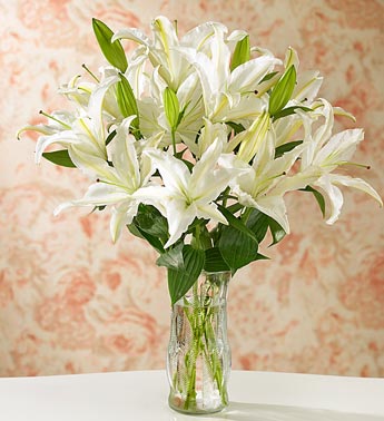 lilies in Vase