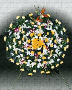 sympathy wreath