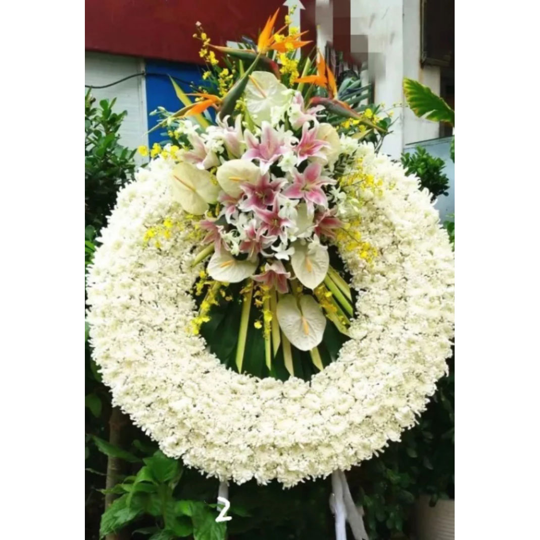 sympathy wreath